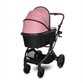 Baby Stroller GLORY 2in1 with pram body PINK+ADAPTERS